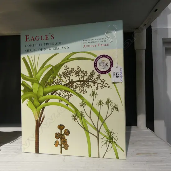 SET OF BOOKS AUDREY EAGLES COMPLETE TREES & SHRUBS OF NZ