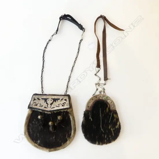 2 FUR SPORRANS H.200mm