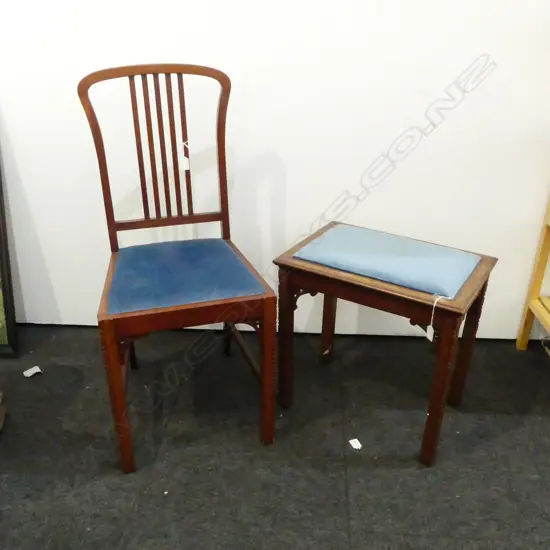 CHAIR & STOOL 