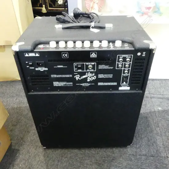 JANSEN RUMBLE 200 BASS AMP H600mm