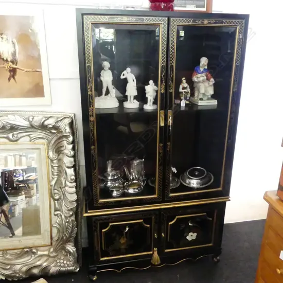 CHINOISERIE DISPLAY CABINET 980x365x1710mm 2 PIECES