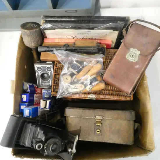 ASST. CAMERAS, 1884 PROBATE, CUTTER, ETC