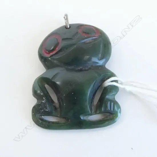 OLD GREENSTONE HEI TIKI H.45mm