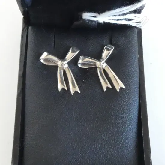 PR KAREN WALKER STG SILVER EARRINGS, 2.9grms boxed