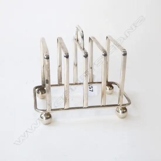 STG SILVER TOAST RACK, 209grms