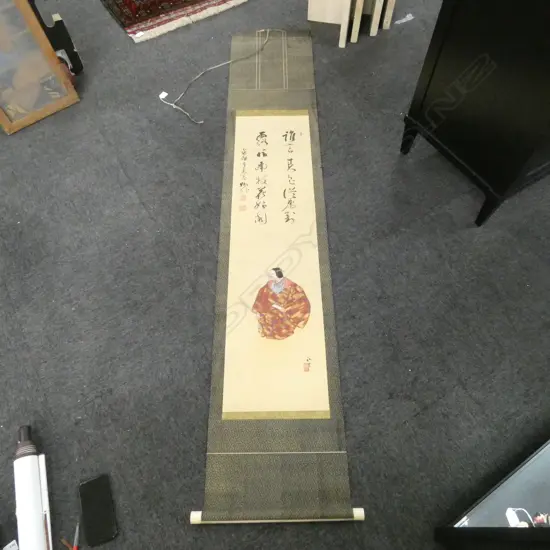 Old japanese scroll