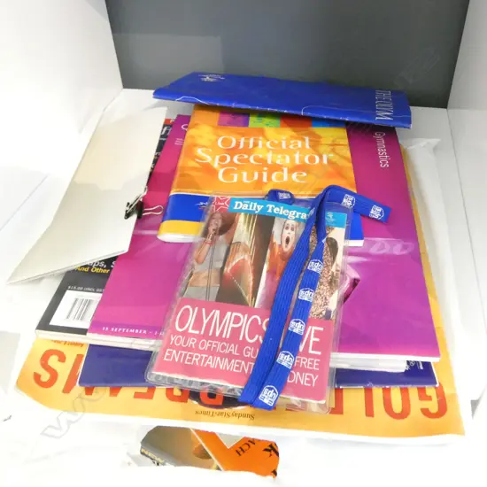 COLLECTION OF SYDNEY 2000 OLYMPICS EPHEMERA