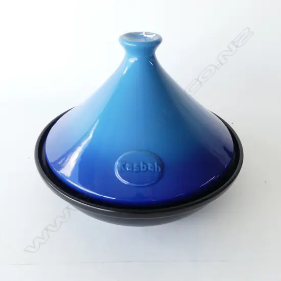 'KASBAH' BLUE TAGINE H.240mm, 320mm dia