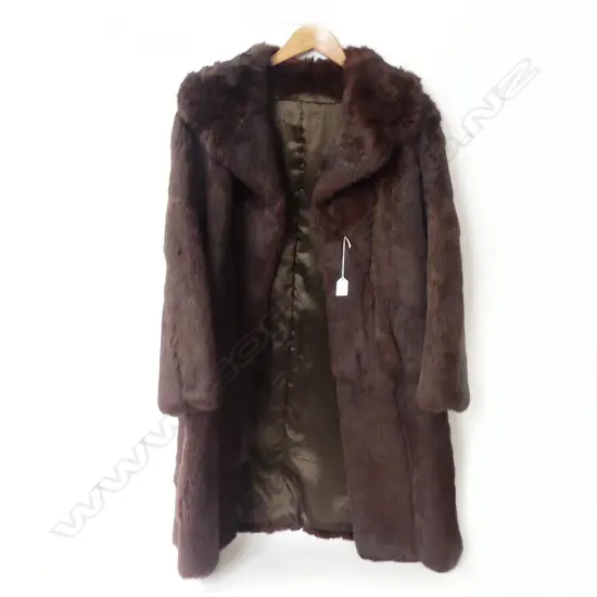 VINTAGE FUR COAT L.1000mm