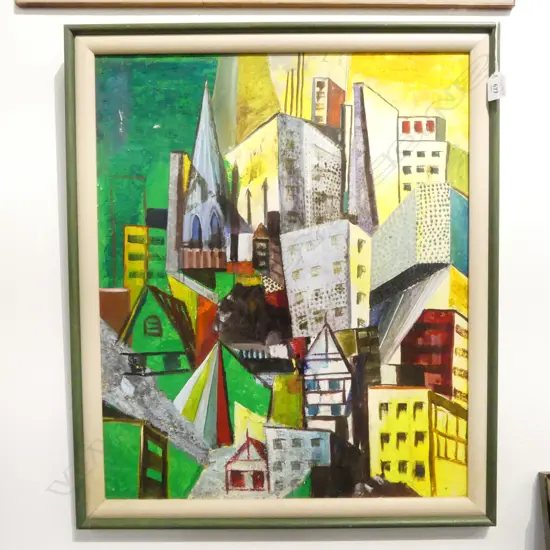 FLORENCE LUXFORD 'WELLINGTON' ACRYLIC ON BOARD 600x500mm