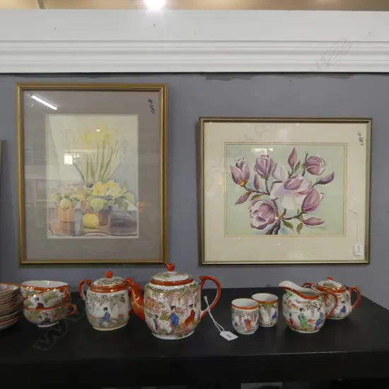 2 WCs;  PAM POWELL 'DAFFODILS WITH LEMON', L. KENNET MAGNOLIAS