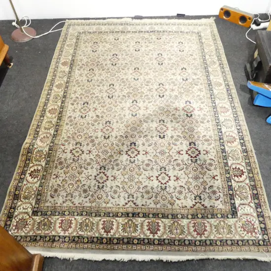 HAND KNOTTED WOOL PILE RUG 2700x1750mm