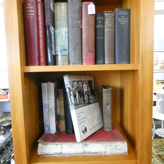 GOOD BOX NZ + BOER WAR + PHARMACOPEDIA + OTHER BOOKS: 