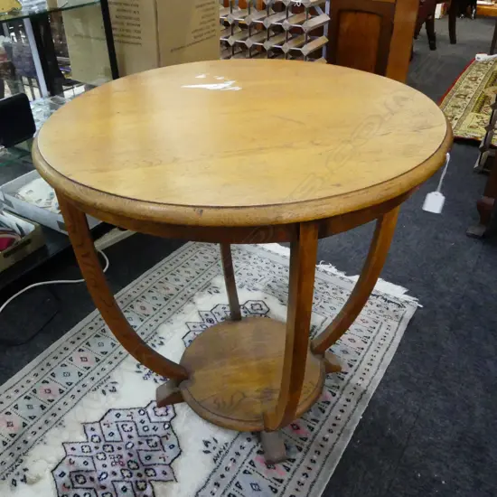 DECO OAK SIDE TABLE H.700mm, 700mm dia