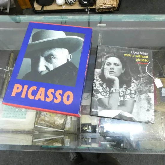 3 ART BOOKS; PICASSO TASCHEN DOUBLE BOXED SET + DORA MAAR BIOGRAPHY