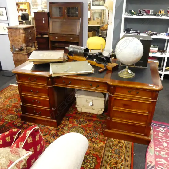 MODERN 6 DRAWER PEDISTAL DESK 1800x920x780mm