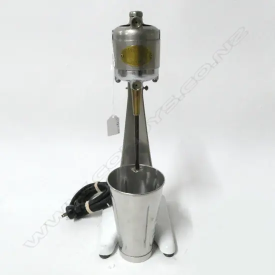 (3447) VINTAGE ARNOLD ELECTRIC 'No.15' MILKSHAKE MIXER H.440mm w. CONTAINER