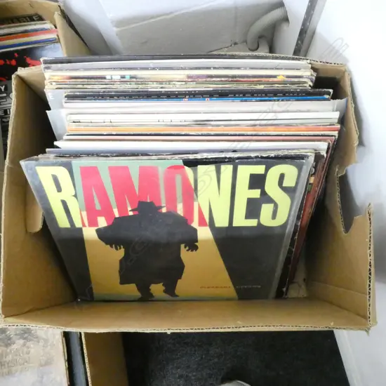 ASST. RECORDS; RAMONES, LENNON, EURYTHMICS ETC