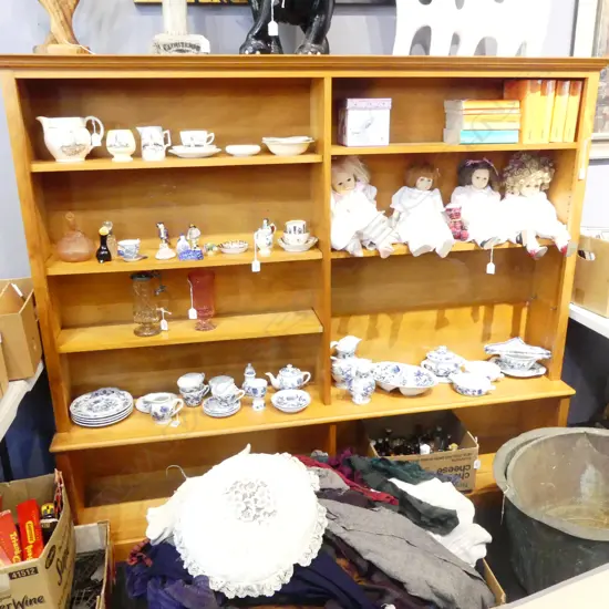 RIMU DOUBLE BOOKSHELF 1810x310x1610mm