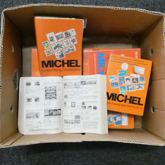 8 MICHEL STAMP CATALOGUES