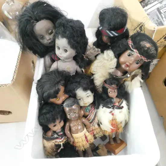 COLLECTION OF MAORI DOLLS