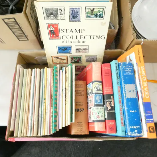 ASST. STAMP CATALOGUES & GUIDES etc