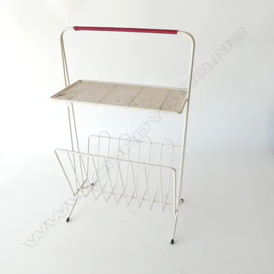 RETRO MAGAZINE RACK H.640mm