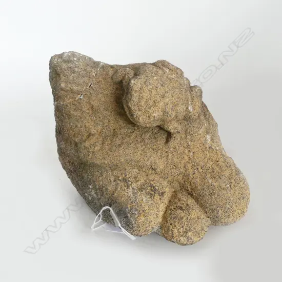 OLD JAPANESE GARDEN ORNAMENT H.150mm (FAULTS)