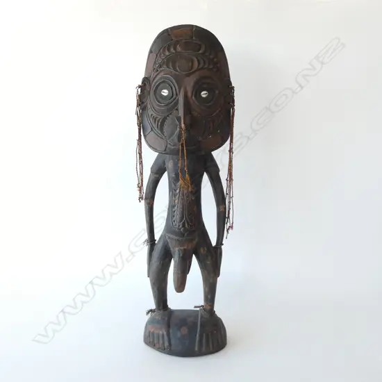 CARVED FIGURE FROM PAPUA NEW GUINEA H.770mm