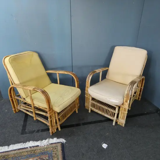 PR CANE ARMCHAIRS