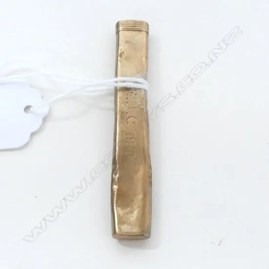 15ct rose GOLD PENCIL LEAD CASE ONLY 4.73grams