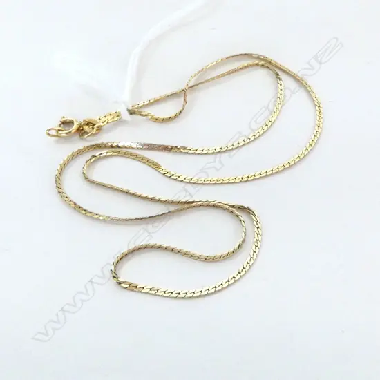 FINE 14CT GOLD CHAIN 3.73gms