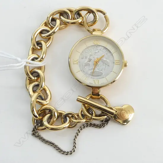 LADIES AUSTRALIAN COIN WRIST WATCH