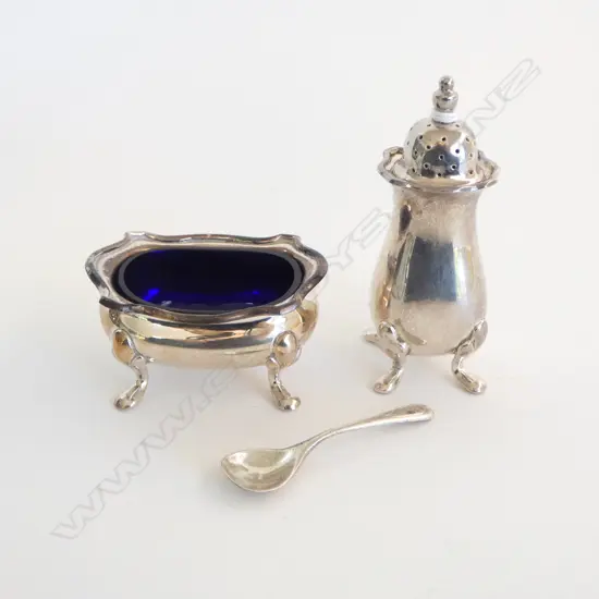 STG SILVER PEPPER + SALT (w. spoon)  92gms