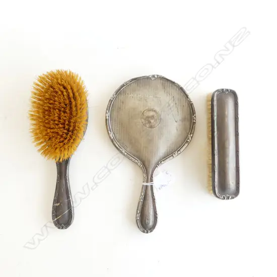 3 PCE STG SILVER DRESSING SET