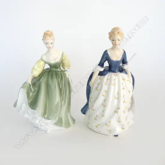 2 ROYAL DOULTON FIGURINES; FAIR LADY & ALISON H.190mm