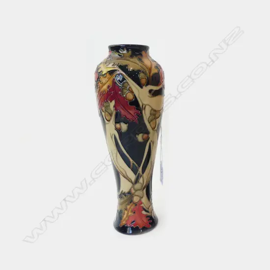 MOORCROFT 'OAK NYMPH' VASE H.260mm + BOX