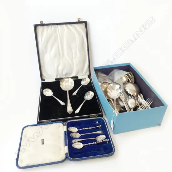 COLLECTION OF EP CUTLERY 