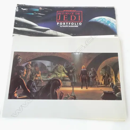 (25923) STAR WARS RETURN OF THE JEDI PORTFOLIO OF PRINTS