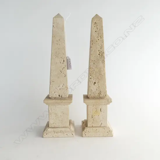 PR ITALIAN STONE OBELISKS H.305mm