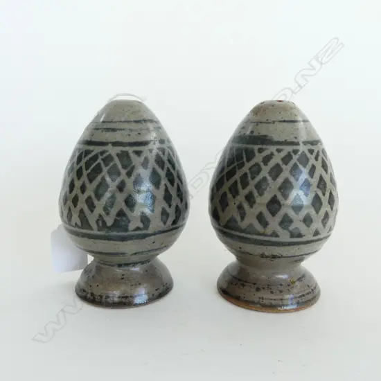 PR MIREK SMISEK SALT & PEPPER CONDIMENTS H.120mm, STAMPED MS