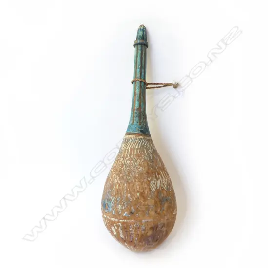 GEOFFREY FAIRBURN DECORATED GOURD L.600mm