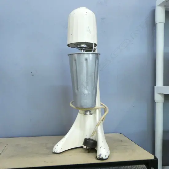 20thC AMERICAN MAKE MILKSHAKE MIXER w. CONTAINER H.470mm