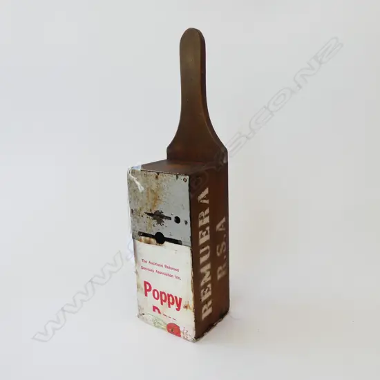 POPPY DAY COLLECTION BOX H.340mm