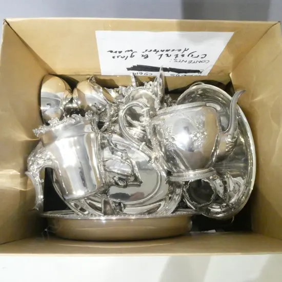 ASST. SILVER PLATE PCES.