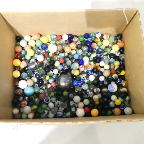 BOX OF MARBLES