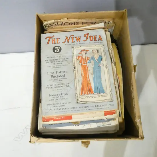 1930s SEWING PATTERN MAGAZINES