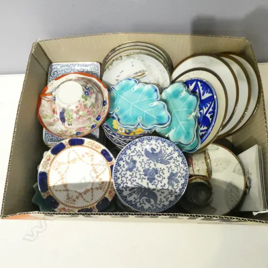 ASST. ORIENTAL CHINA Incl. EGGSHELL, B/W, KUTANI etc