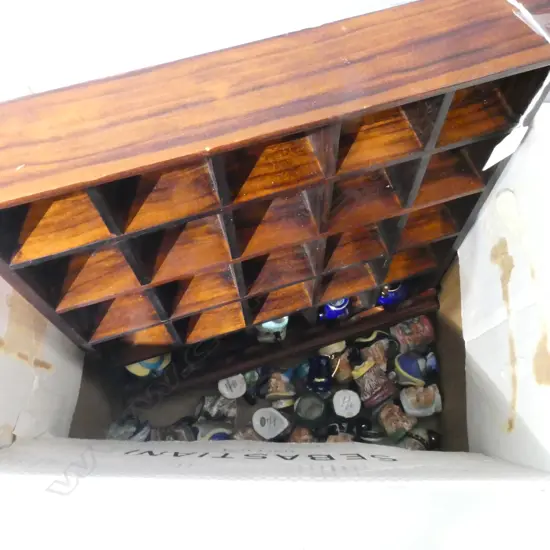 25 MINIATURE TOBY JUGS by PETER JACKSON w. DISPLAY SHELF, CARDS & OTHER MINIATURES