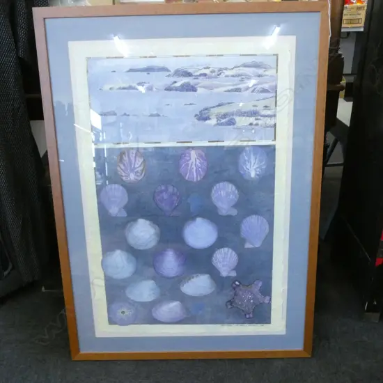 RUSSELL JACKSON 'MATUTAPU' COLLAGE ON RICE PAPER, '86 1000x680mm